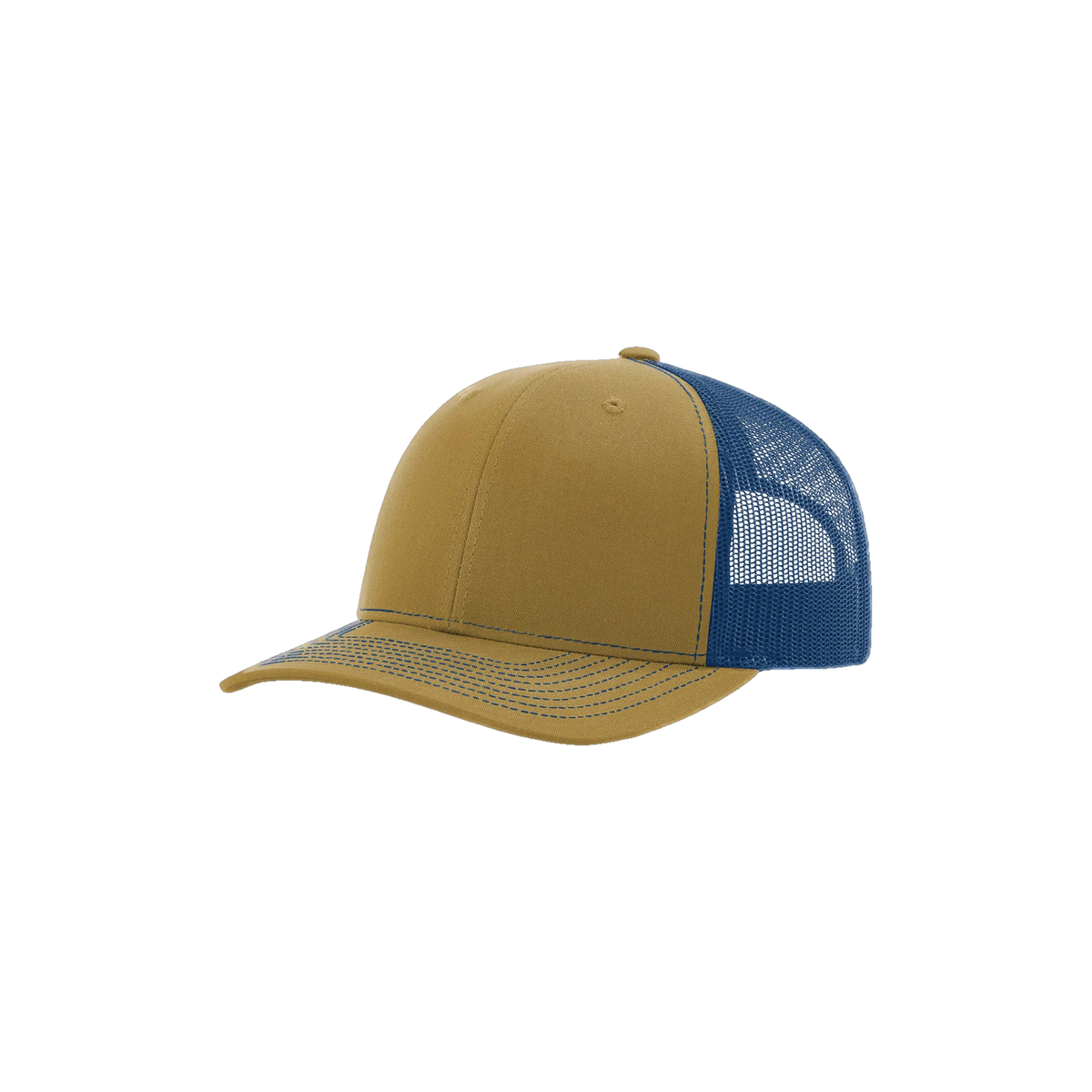 Richardson Trucker in Biscuit/ True Blue