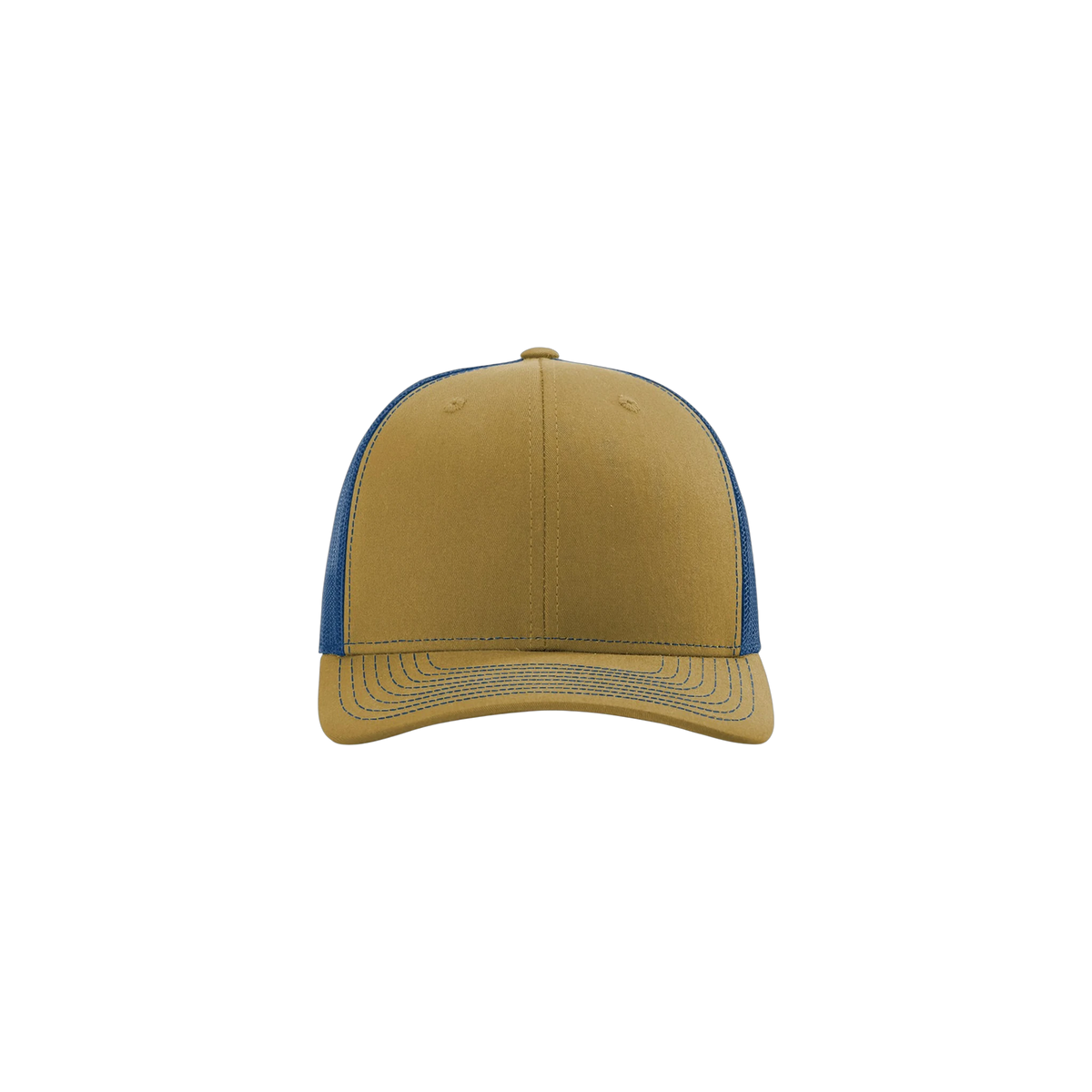 Richardson Trucker in Biscuit/ True Blue