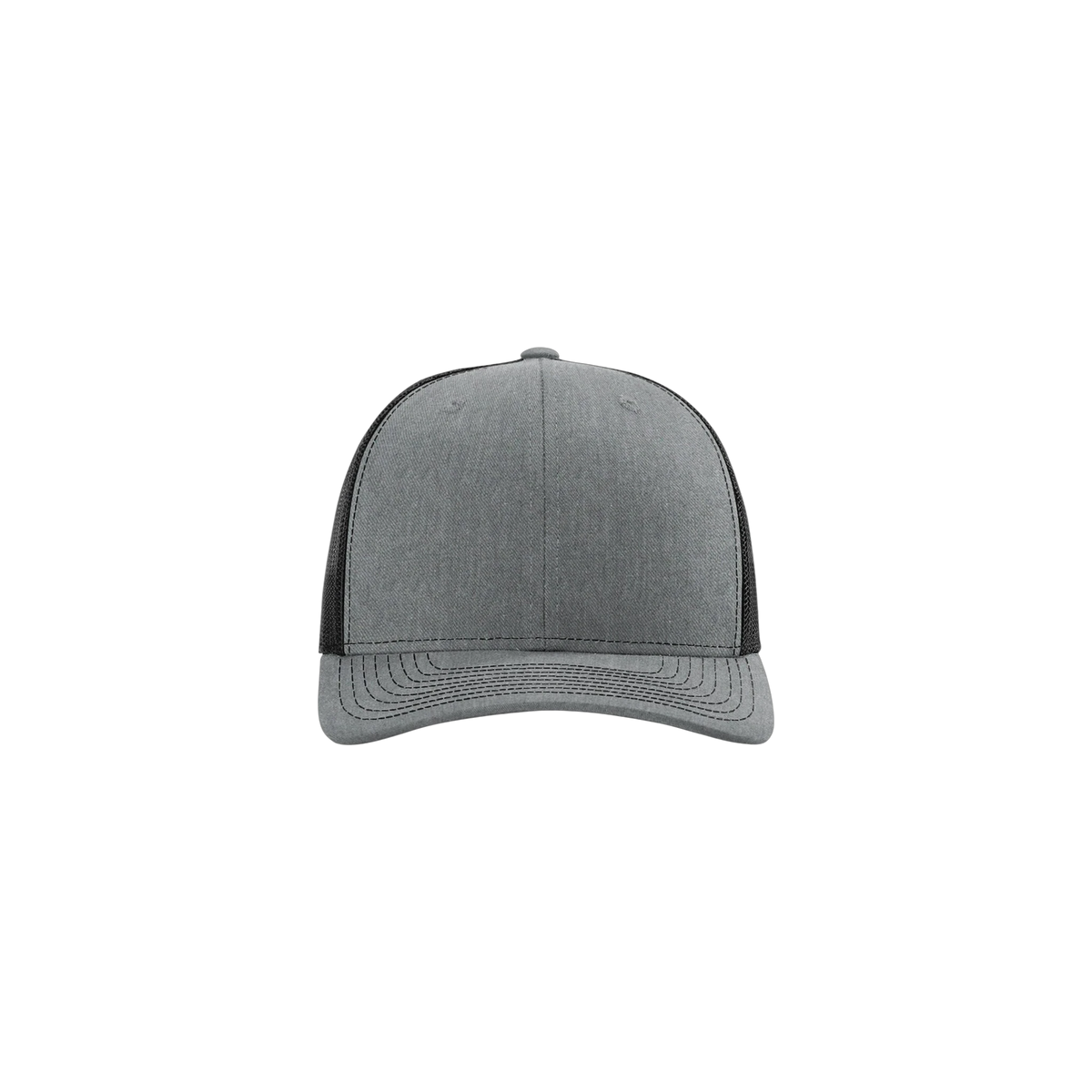 Richardson Trucker in Heather Grey/ Black