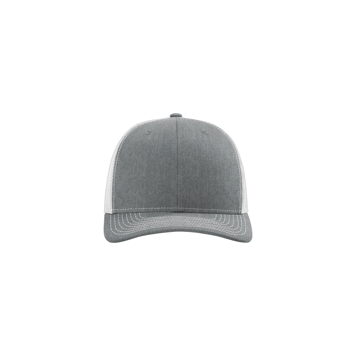 Richardson Trucker in Heather Grey/ Light Grey