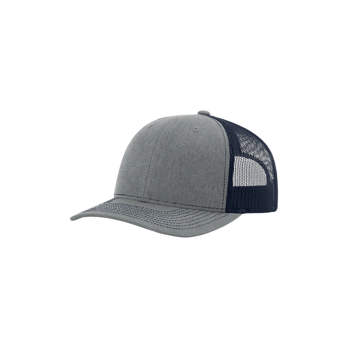 Richardson Trucker in Heather Grey/ Navy