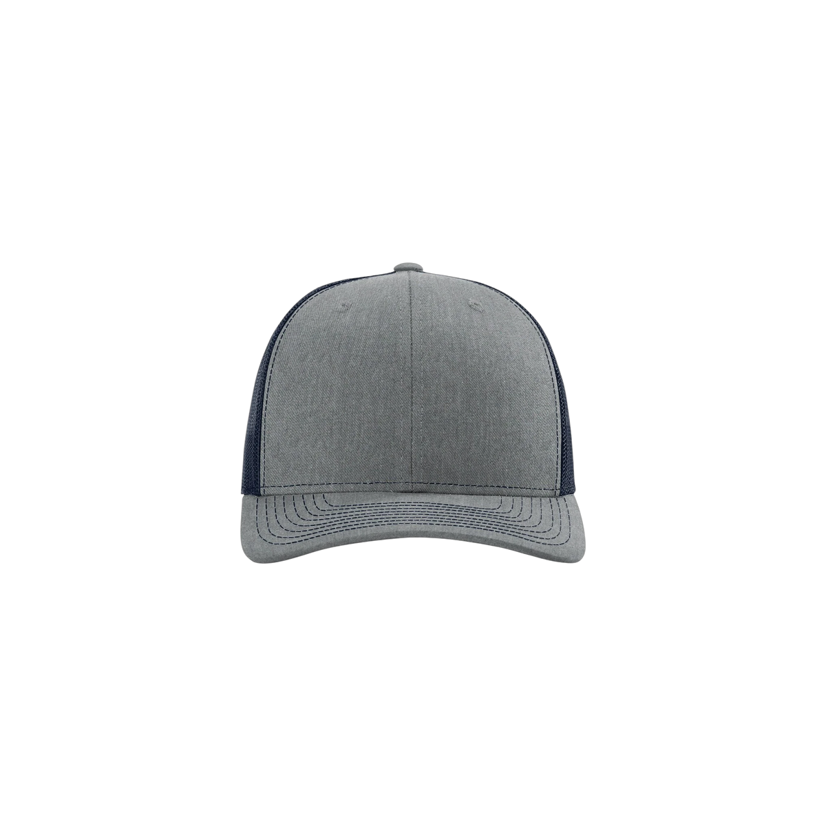 Richardson Trucker in Heather Grey/ Navy