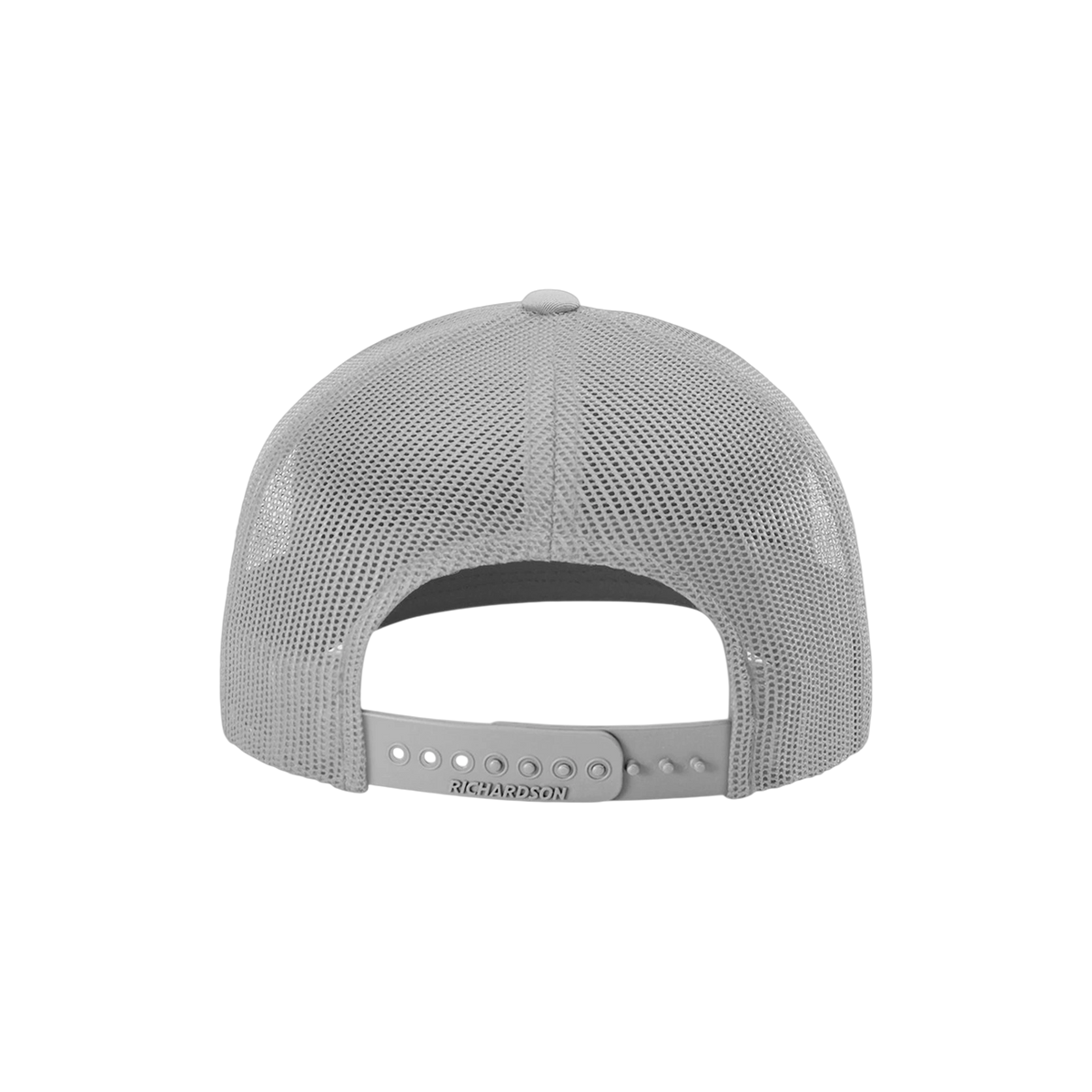 Richardson Trucker in Light Grey — custom branded by Motive