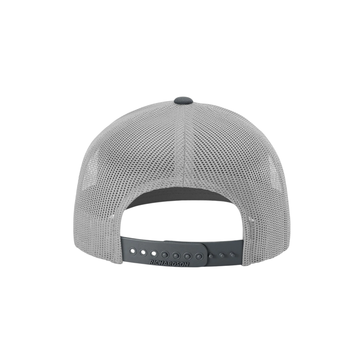 Richardson Trucker in Light Grey — custom branded by Motive