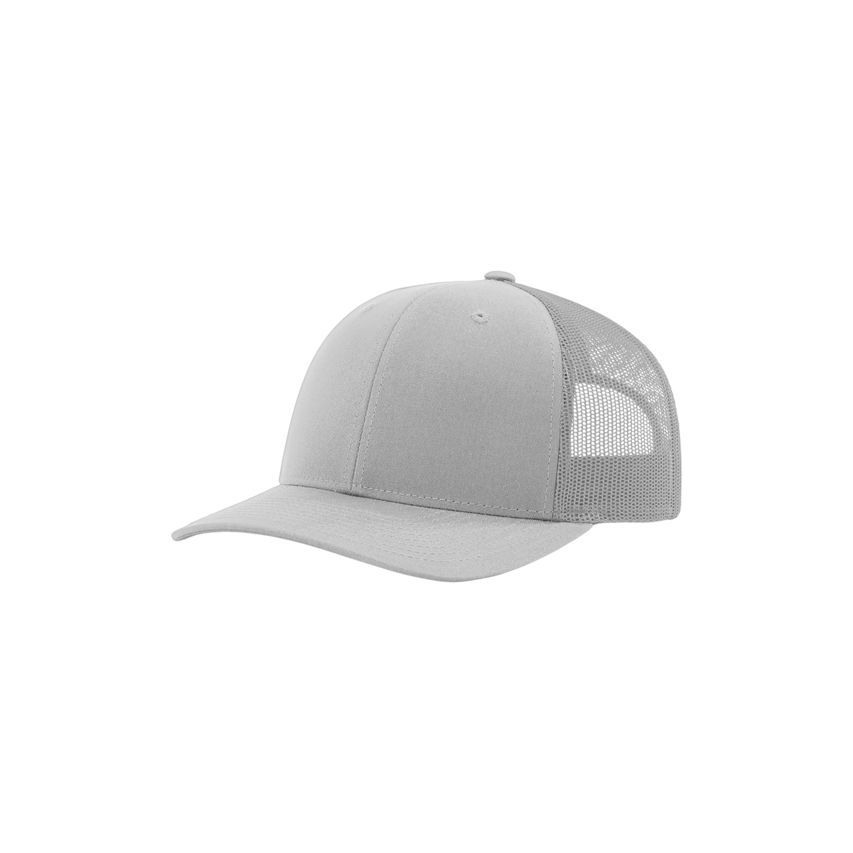 Richardson Trucker in Light Grey — custom branded by Motive