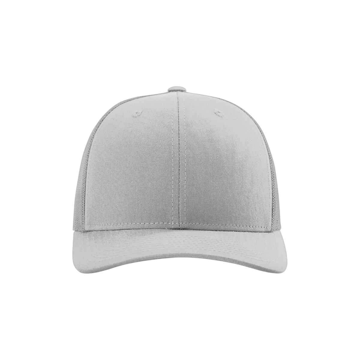 Richardson Trucker in Light Grey — custom branded by Motive