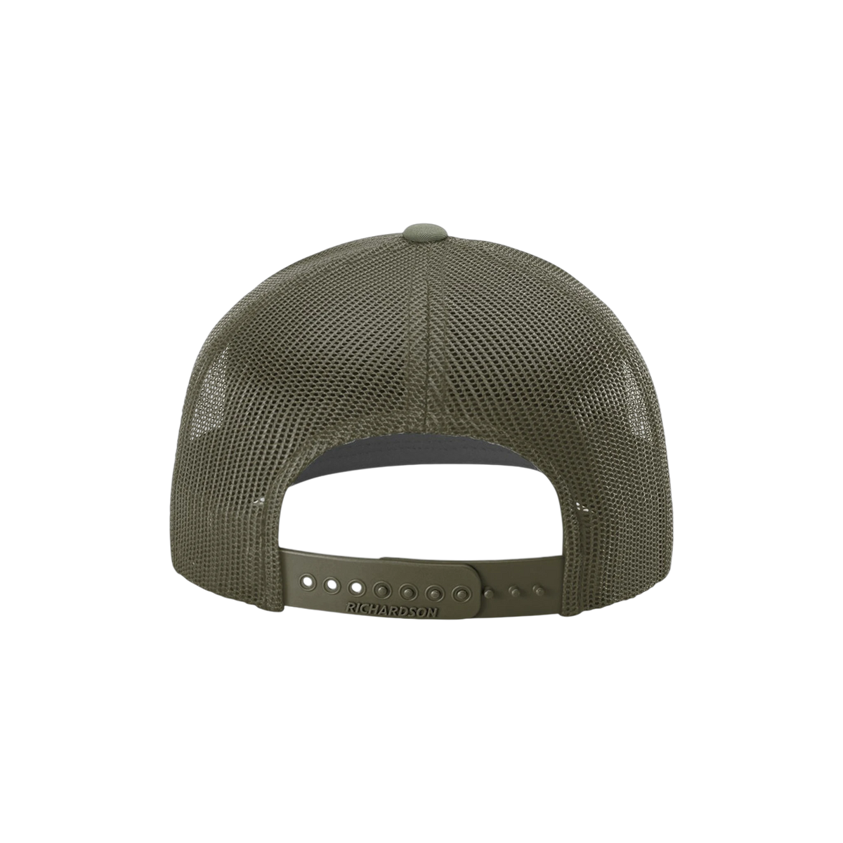 Richardson Trucker in Loden — custom branded by Motive