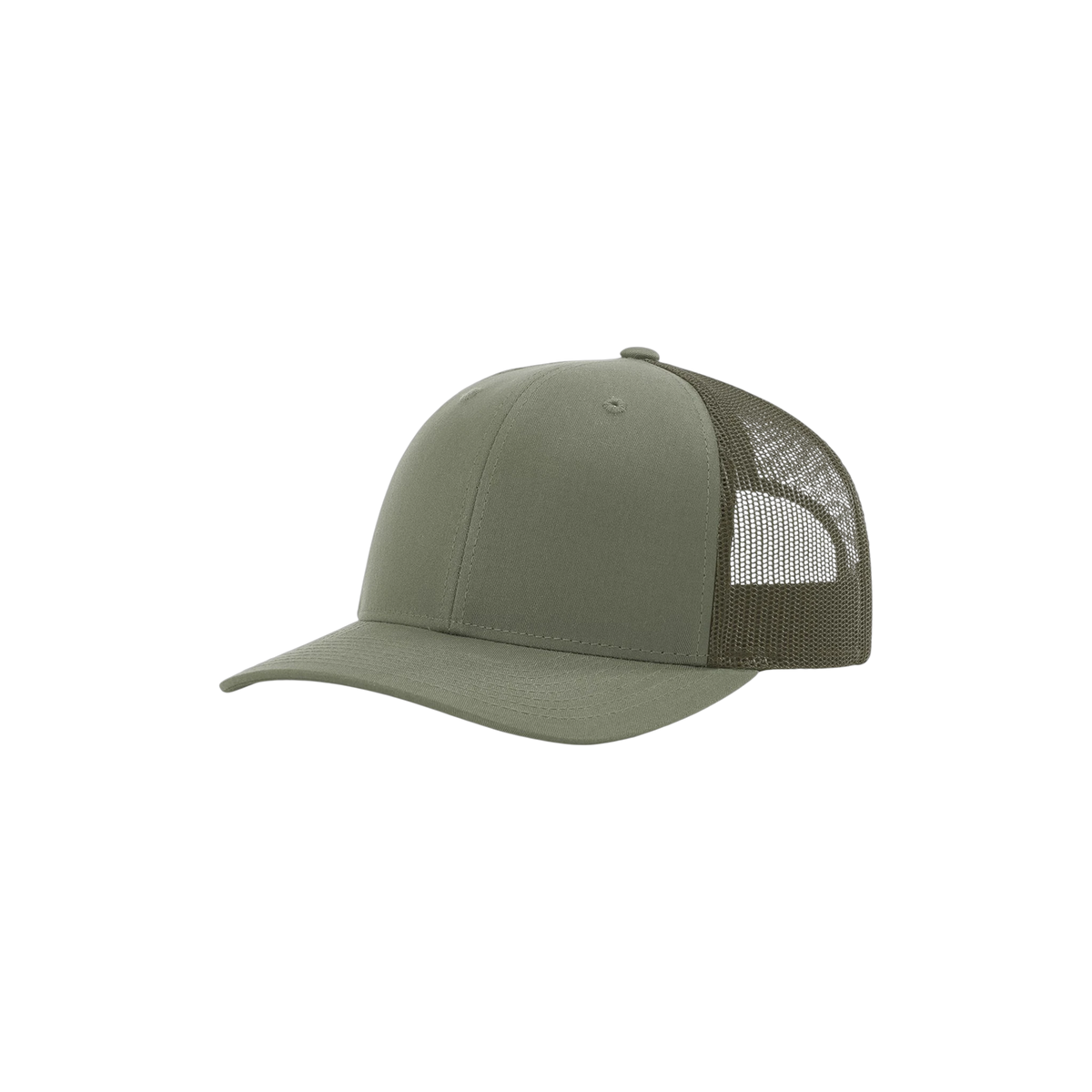 Richardson Trucker in Loden — custom branded by Motive