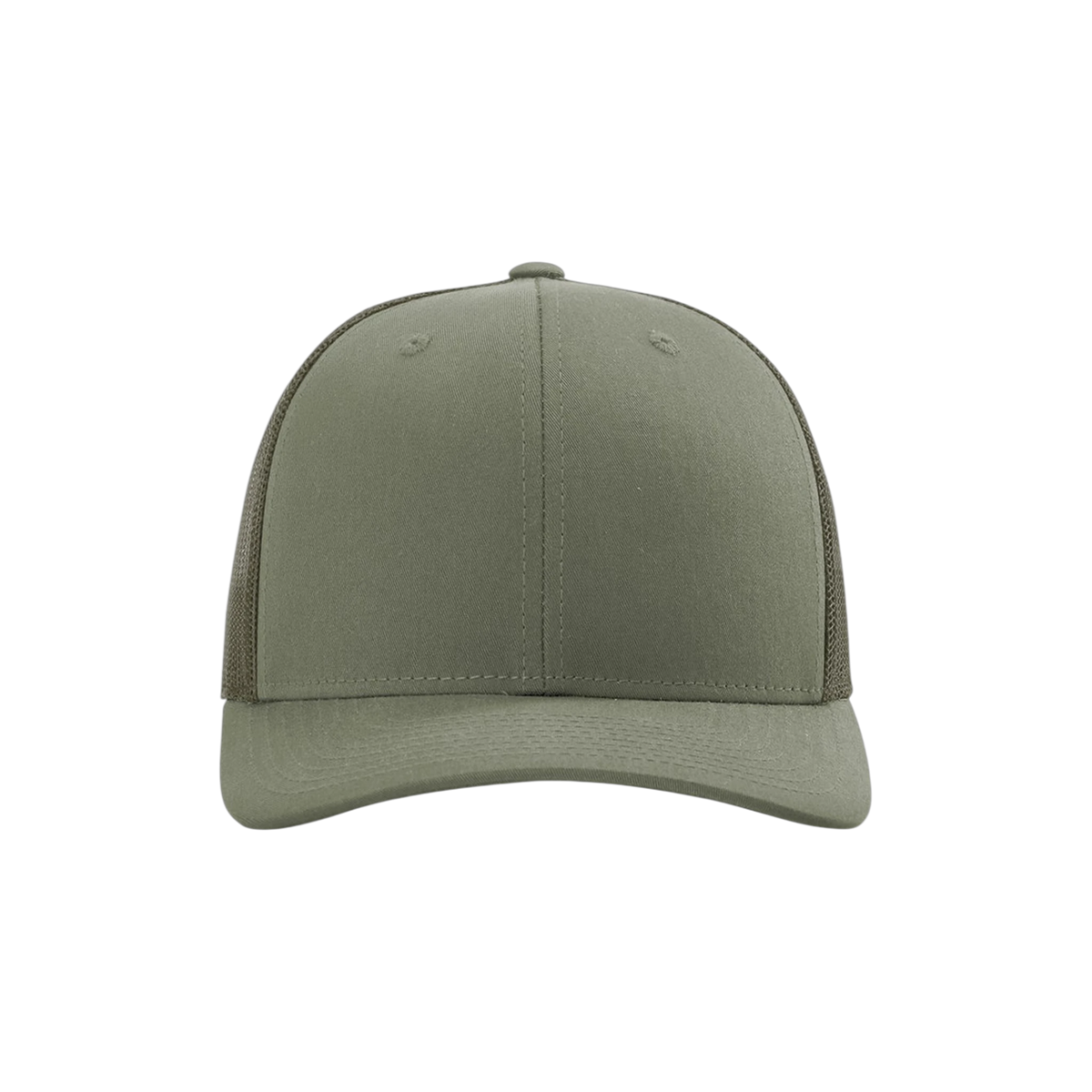 Richardson Trucker in Loden — custom branded by Motive