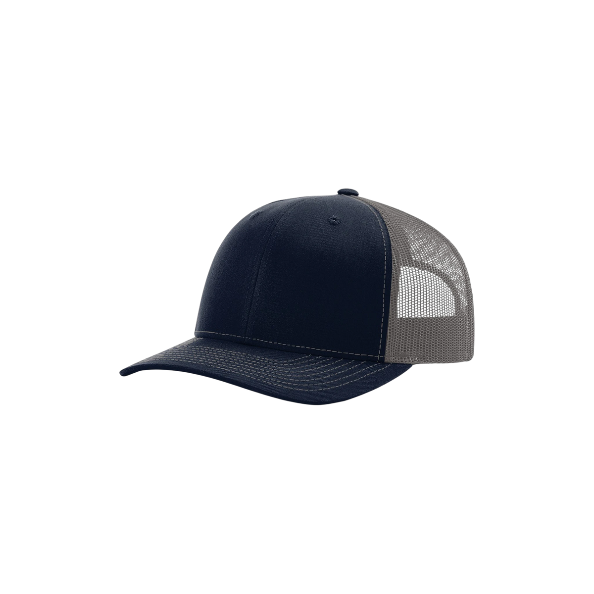 Richardson Trucker in Navy/ Charcoal — custom branded by Motive