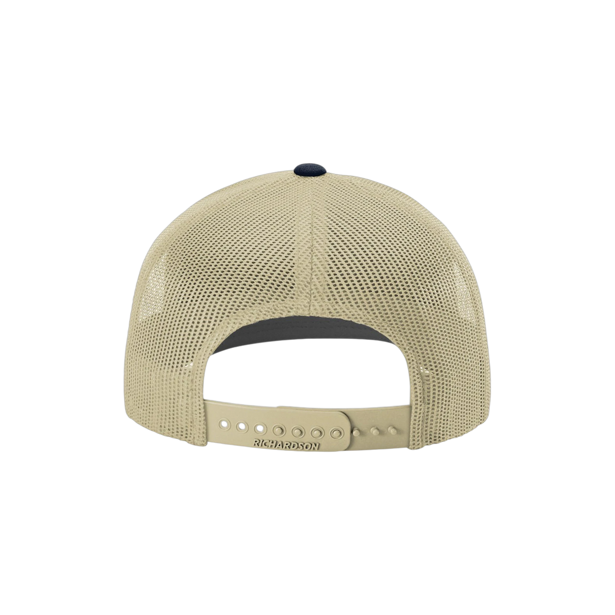Richardson Trucker in Navy/ Khaki — custom branded by Motive