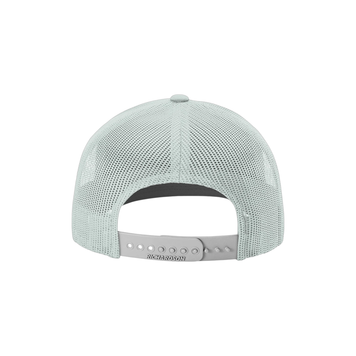 Richardson Trucker in Quarry — custom branded by Motive