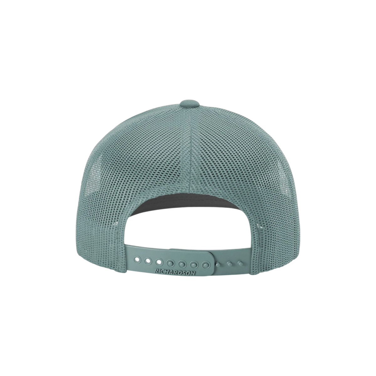 Richardson Trucker in Smoke Blue — custom branded by Motive