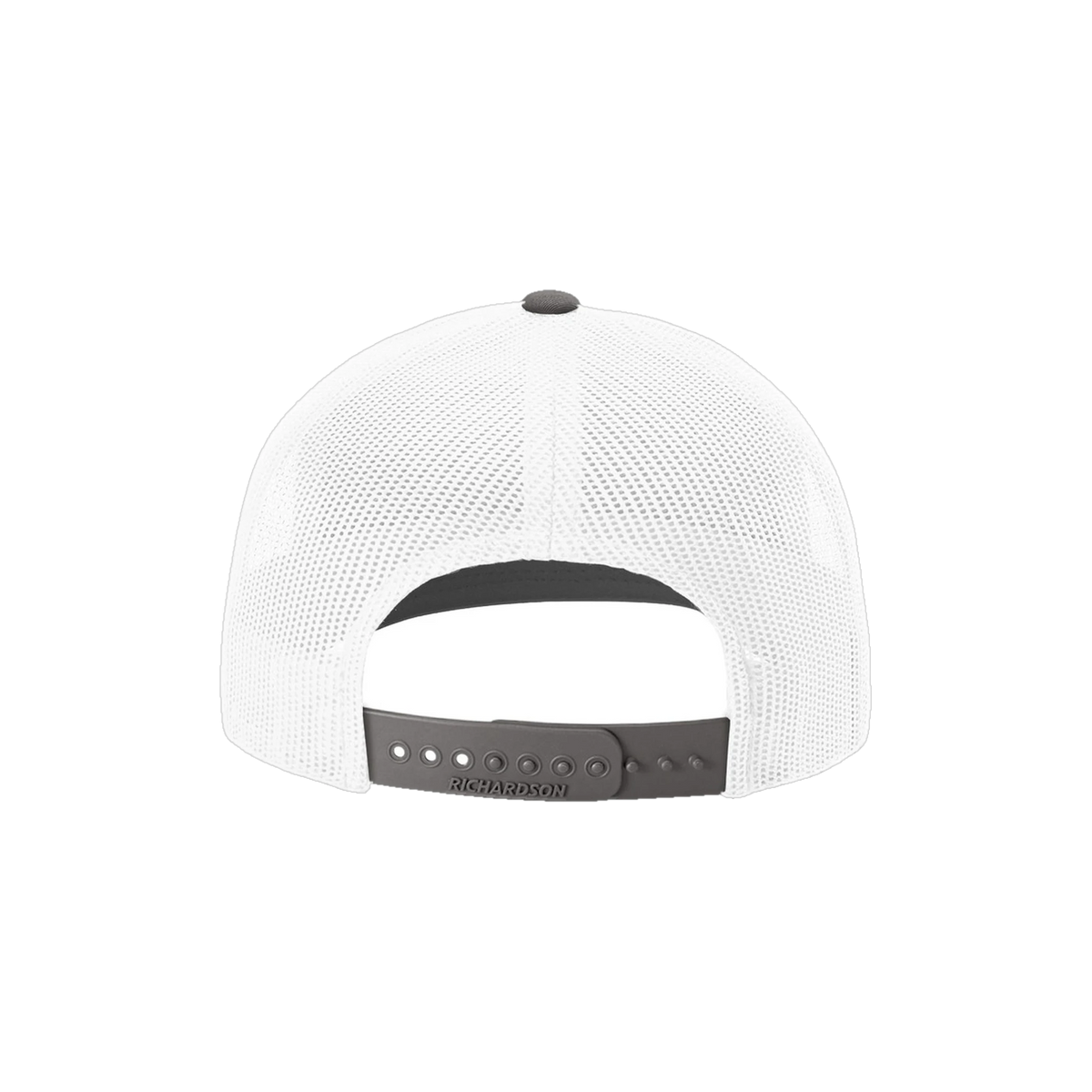 Richardson Trucker in White — custom branded by Motive