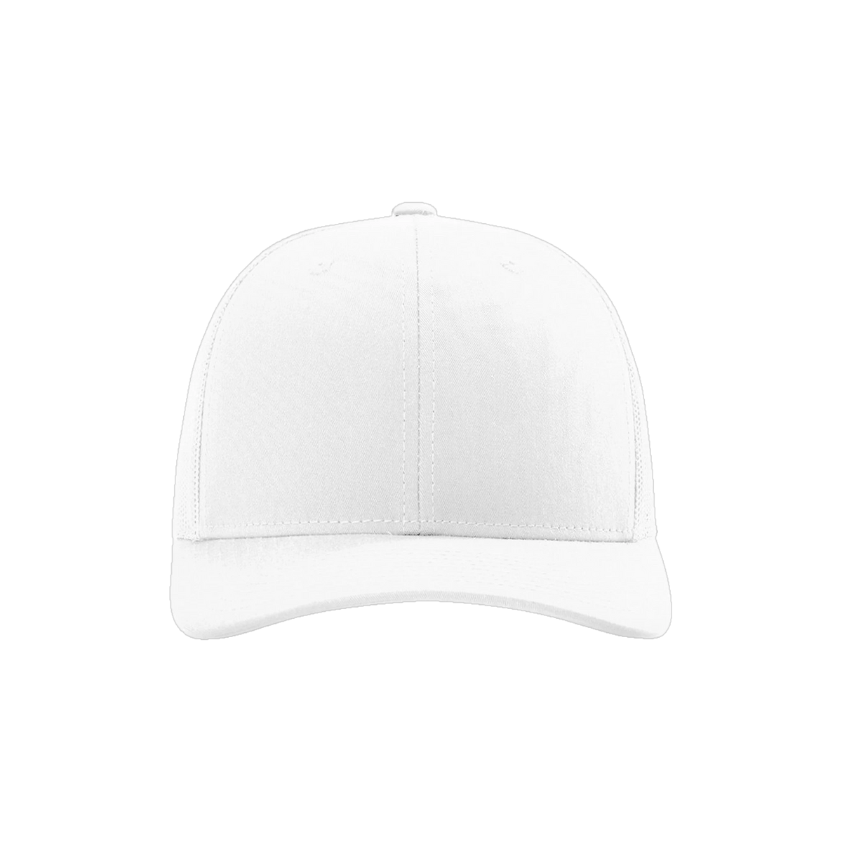 Richardson Trucker in White — custom branded by Motive