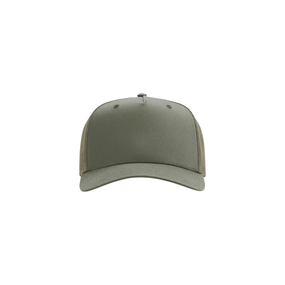 Richardson Five-Panel Champ Trucker in Loden — custom branded by Motive