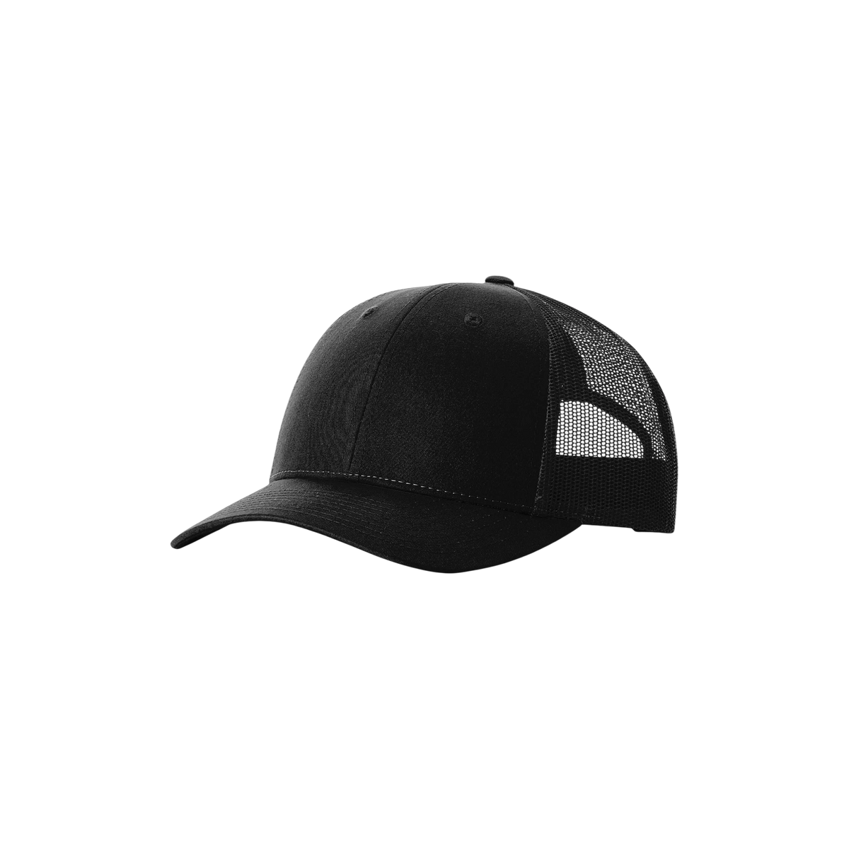 Richardson Low Pro Trucker in Black