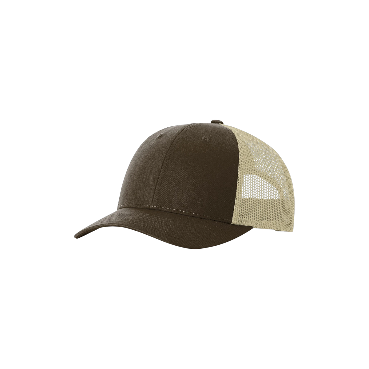 Richardson Low Pro Trucker in Brown/ Khaki
