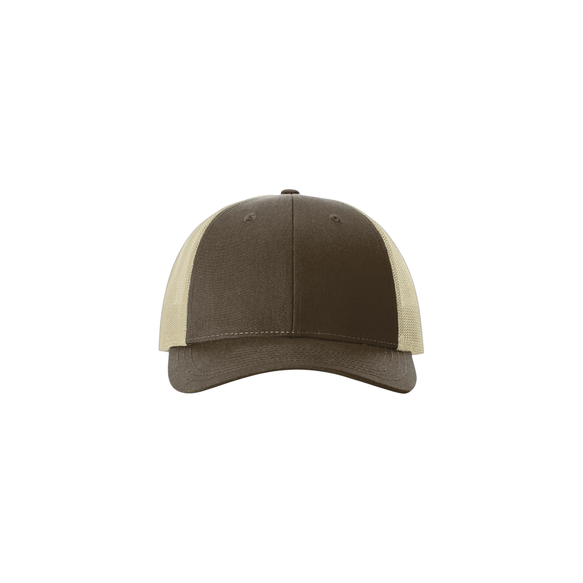 Richardson Low Pro Trucker in Brown/ Khaki