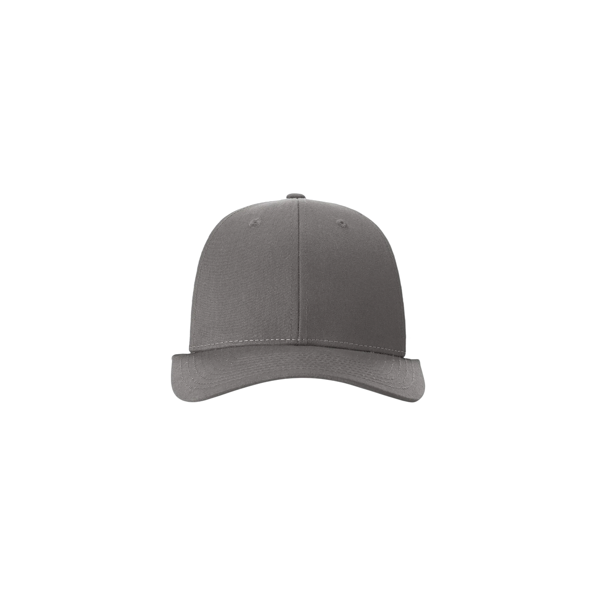 Richardson Low Pro Trucker in Charcoal/ White — custom branded by Motive