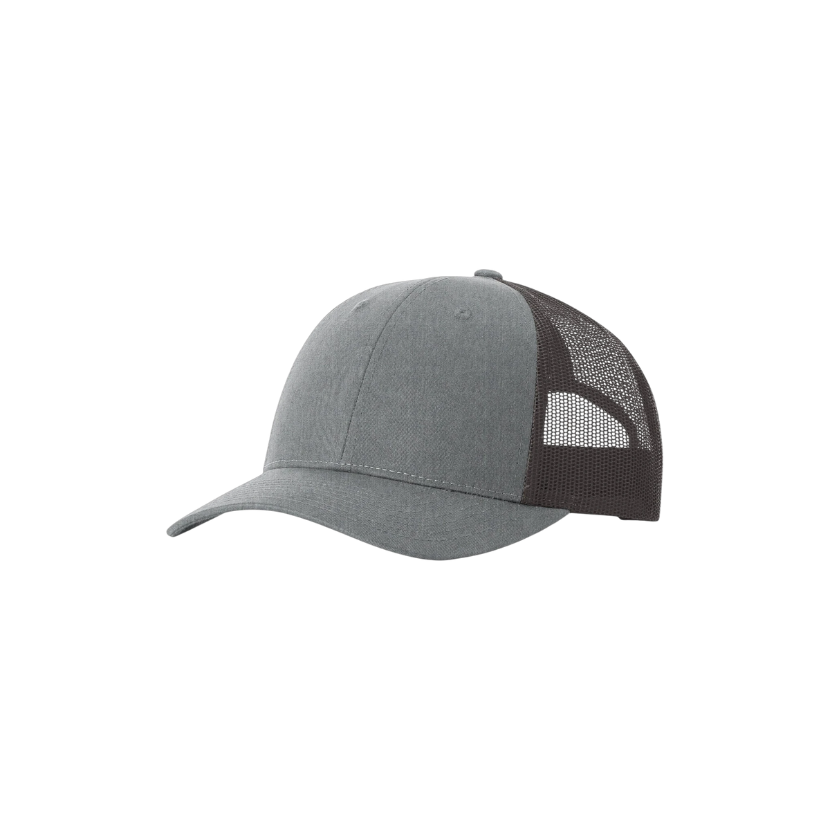 Richardson Low Pro Trucker in Heather Grey/ Dark Charcoal