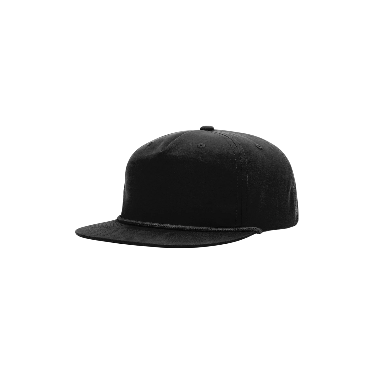 Richardson Umpqua Gramps Cap in Black/ Black — custom branded by Motive