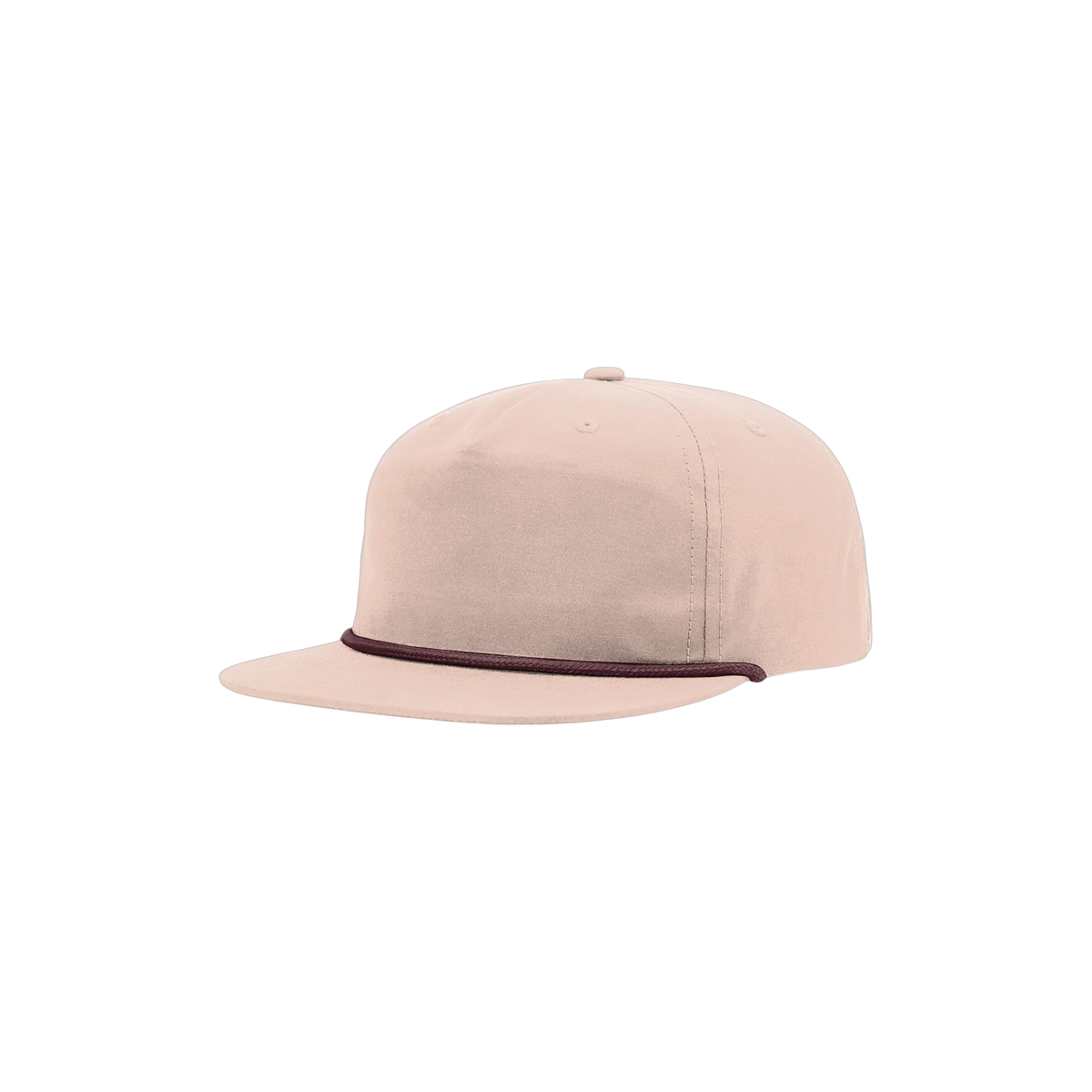 Richardson Umpqua Gramps Cap in Pale Peach/ Maroon — custom branded by Motive