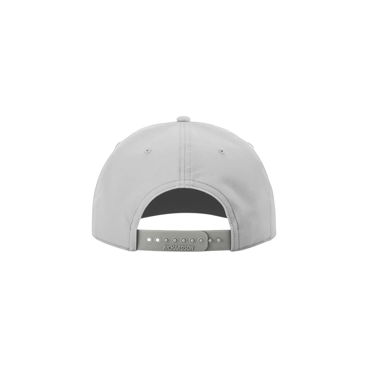 Richardson 5-Panel Rope Cap in Light Grey/ Black — custom branded by Motive