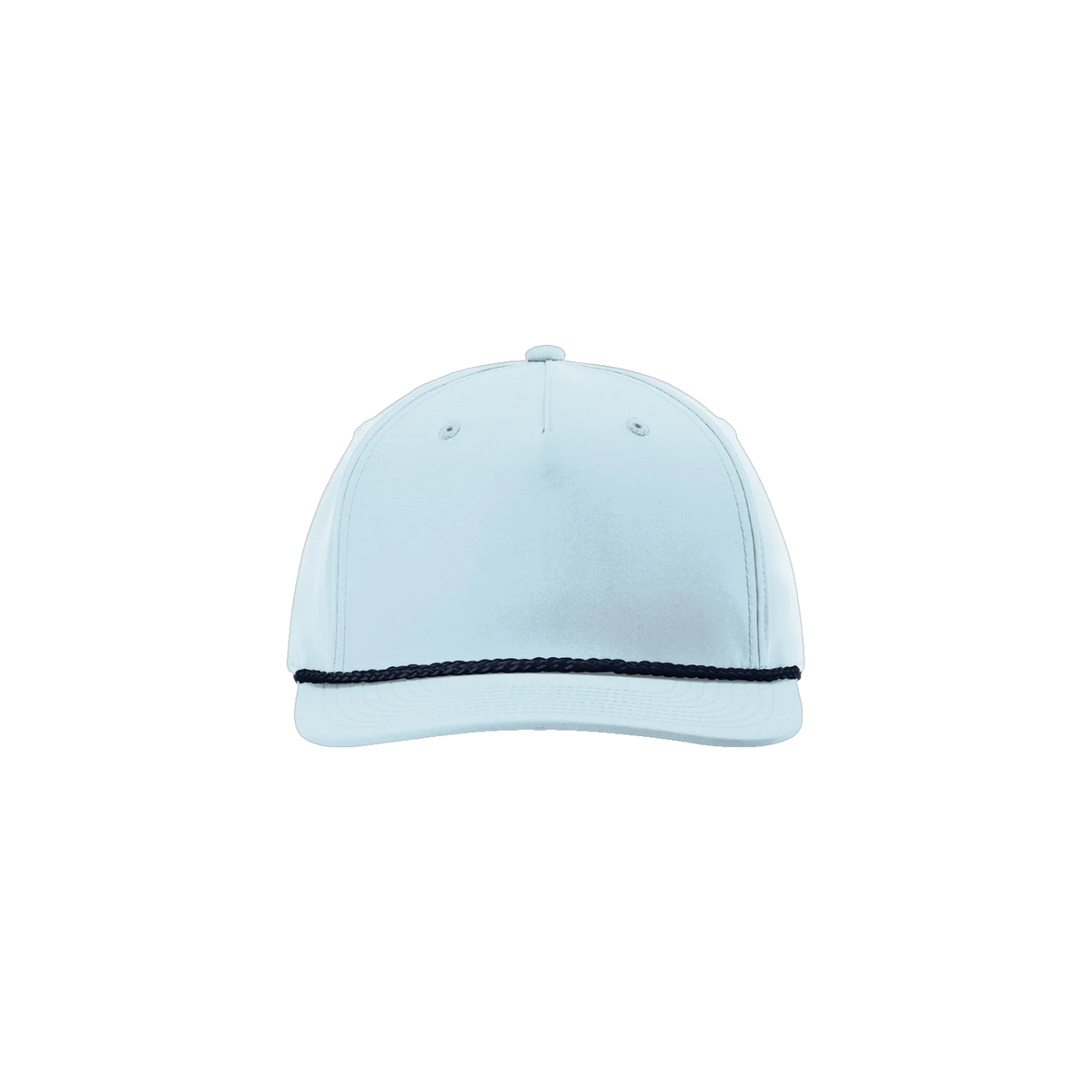 Richardson 5 Panel Classic Rope Cap in Soft Blue/ Navy