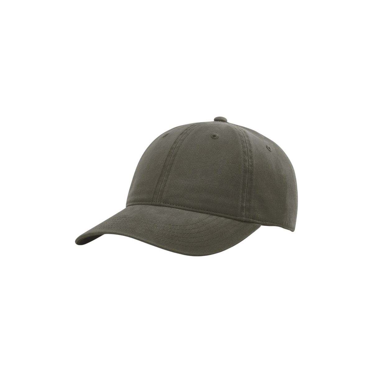 Richardson Garment Washed Dad Cap in Army Green — custom branded by Motive