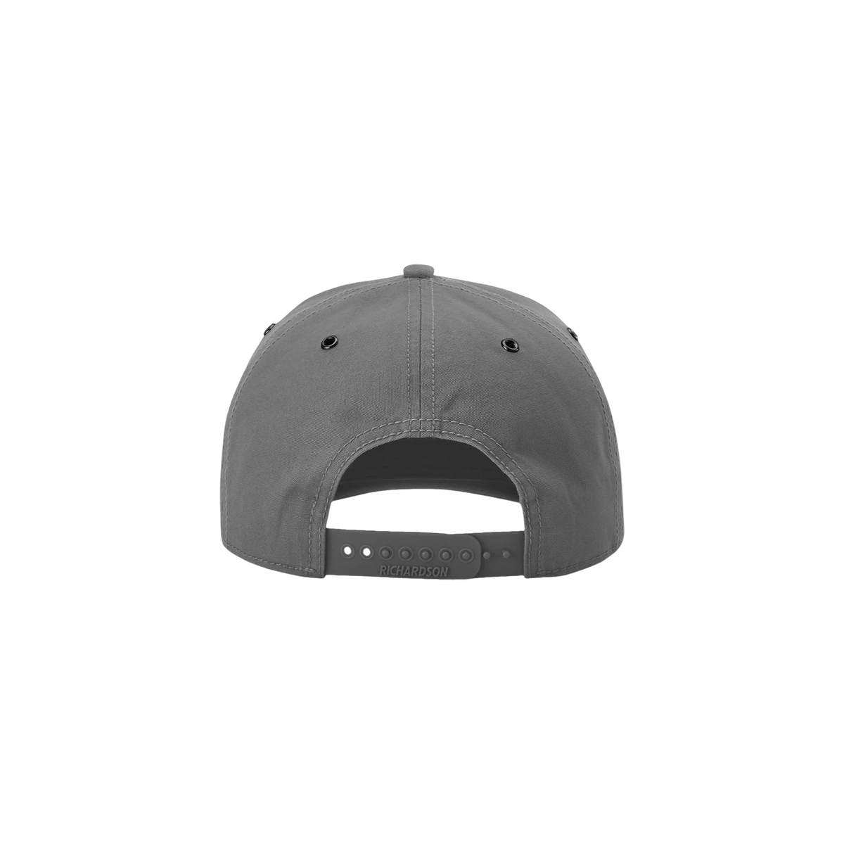 Richardson Burnside Cap in Dark Grey — custom branded by Motive