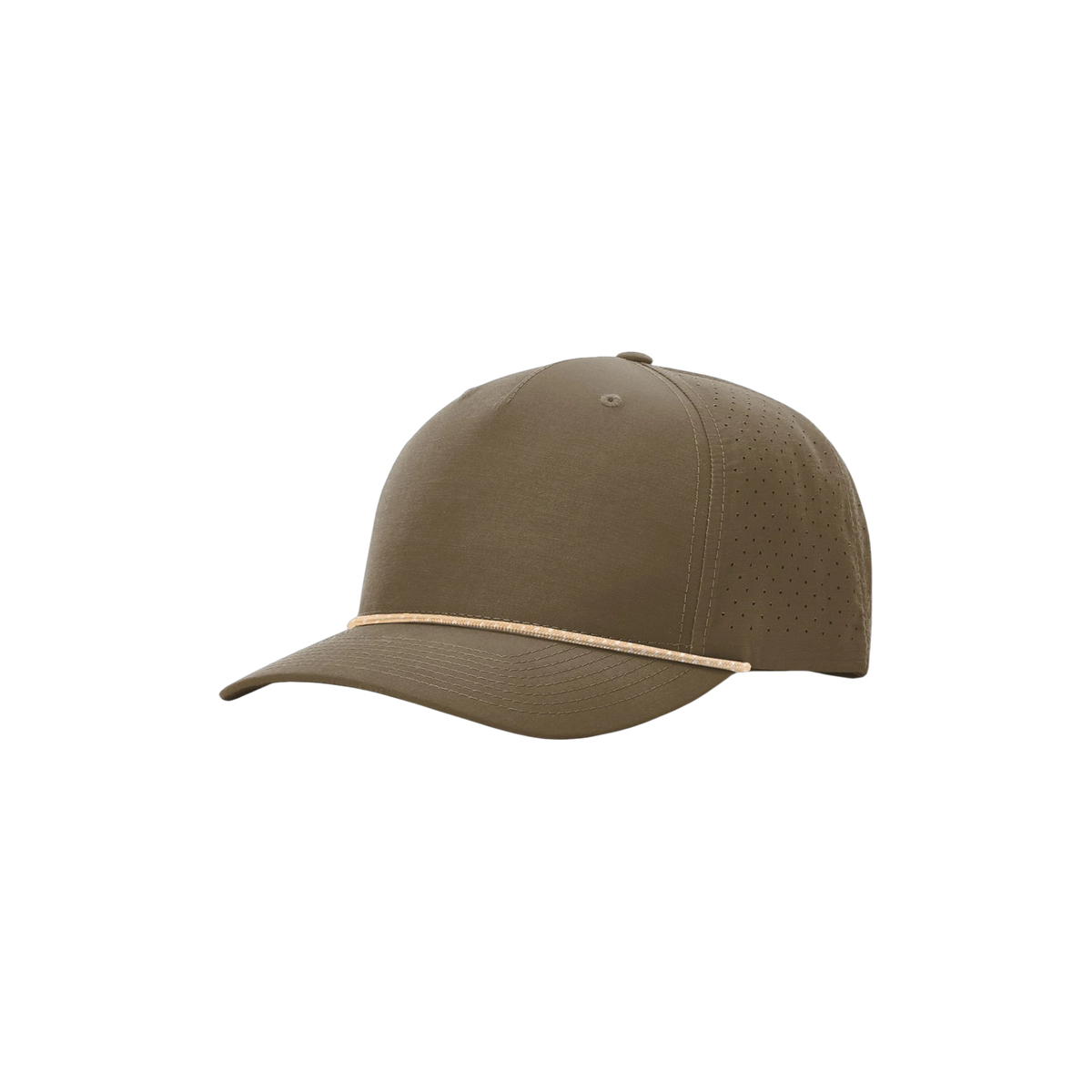Richardson Laser Perf Performance Rope Cap in Dark Loden/ Tannin Grey