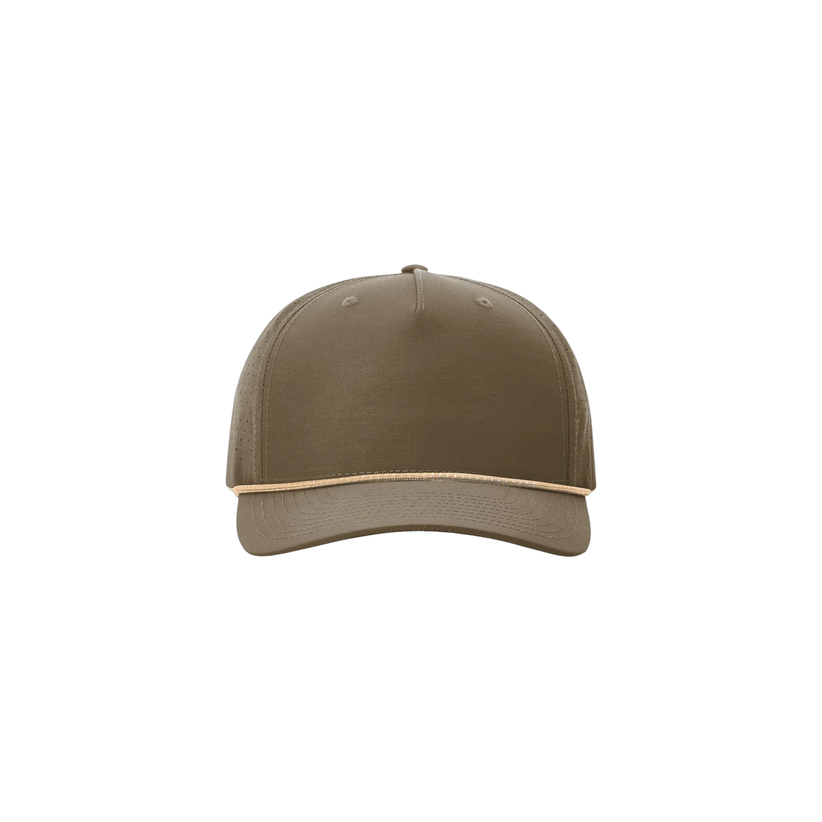 Richardson Laser Perf Performance Rope Cap in Dark Loden/ Tannin Grey