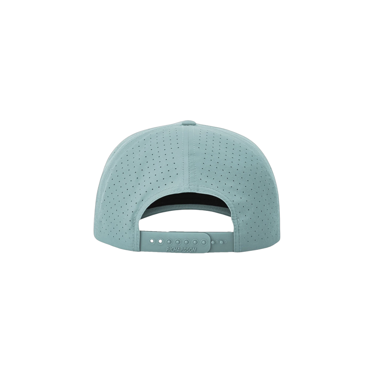 Richardson Laser Perf Performance Rope Cap in Smoke Blue/ Grey White