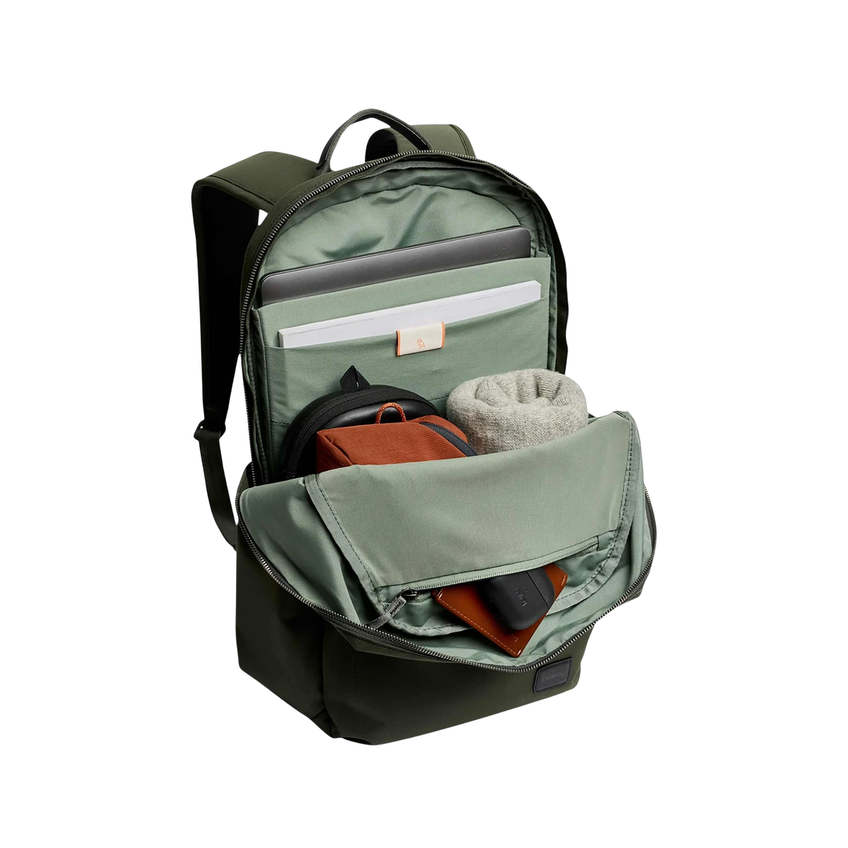 Bellroy Classic Daypack in Olive — custom branded by Motive