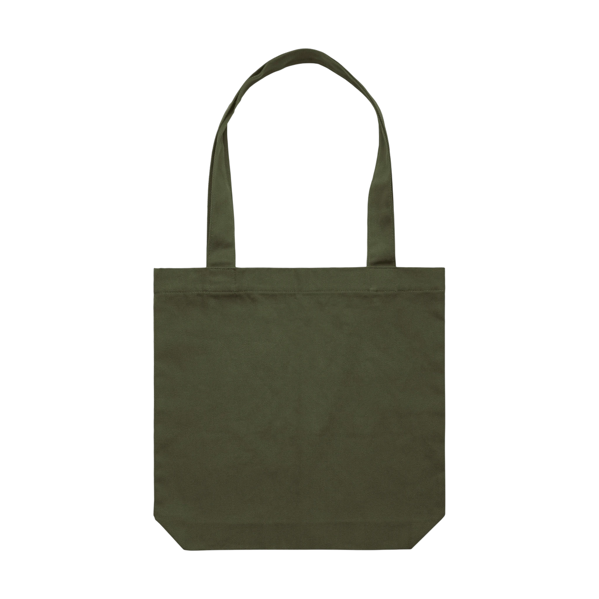 AS Colour Carrie Tote in Army — custom branded by Motive
