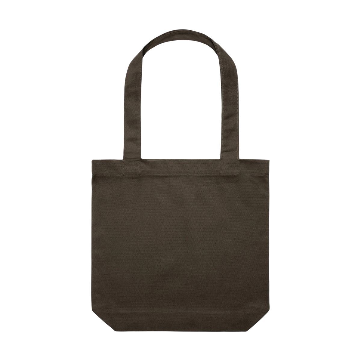 AS Colour Carrie Tote in Dark Chocolate — custom branded by Motive