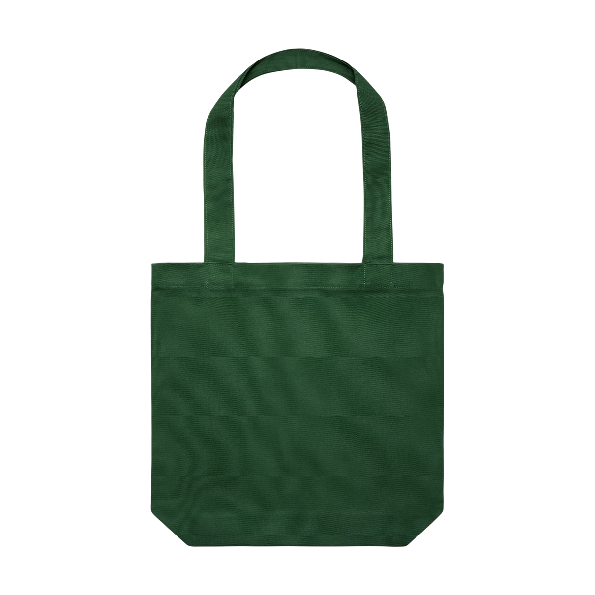 AS Colour Carrie Tote in Forest Green — custom branded by Motive