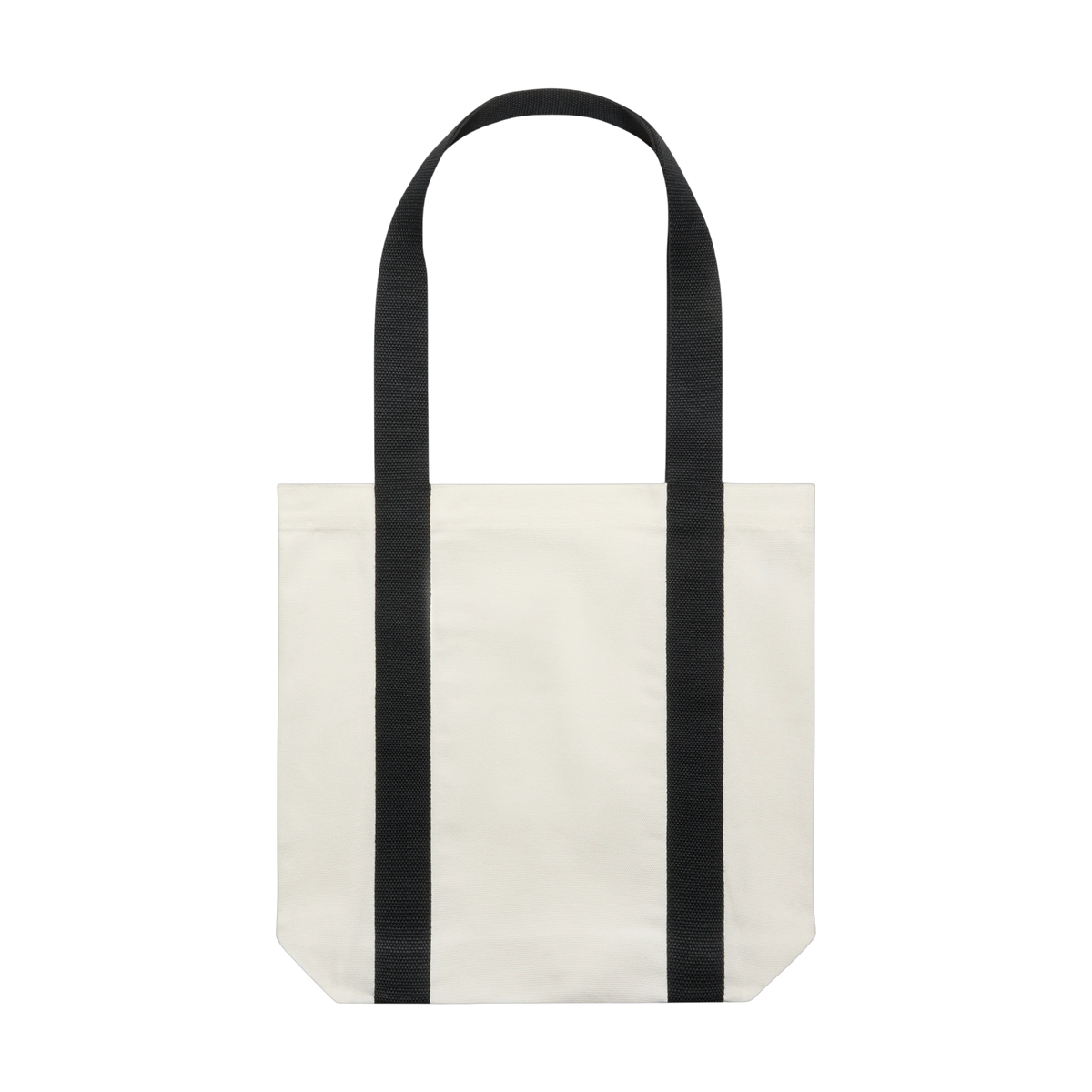 AS Colour Two-Tone Carrie Tote in Cream/Black — custom branded by Motive