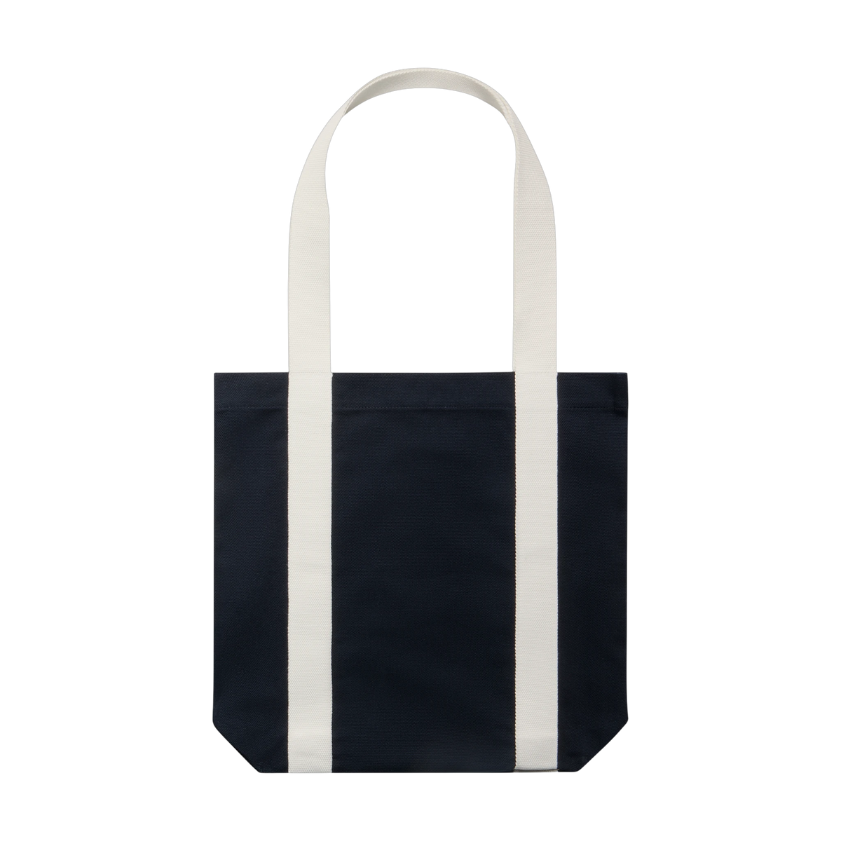 AS Colour Two-Tone Carrie Tote in Navy/Cream — custom branded by Motive