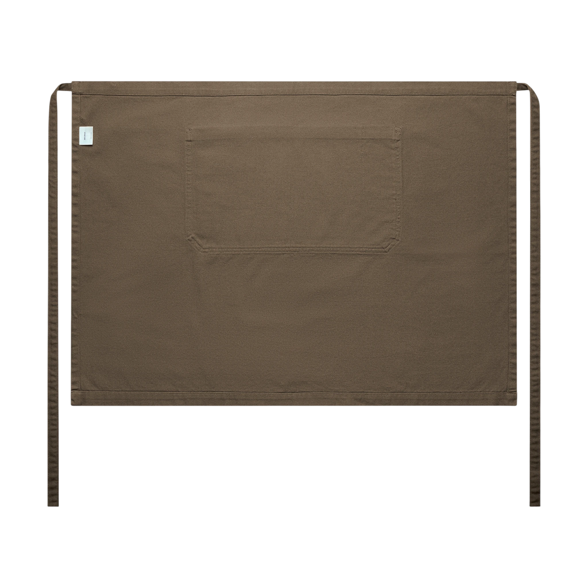 AS Colour Canvas Half Apron in Walnut — custom branded by Motive