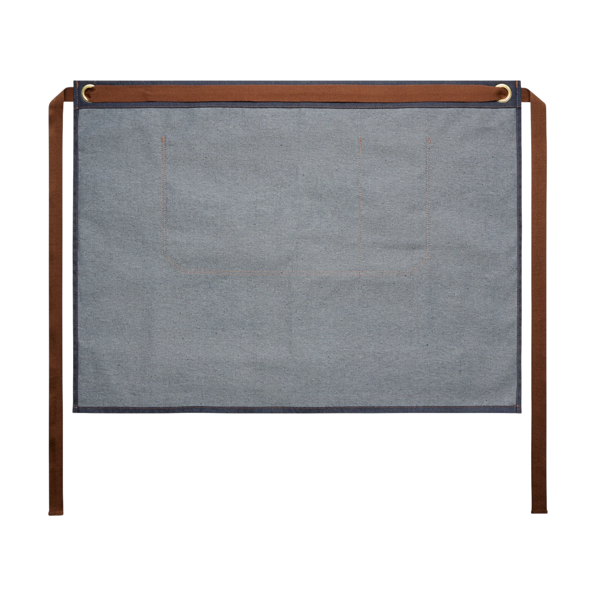 AS Colour Denim Half Apron in Denim — custom branded by Motive