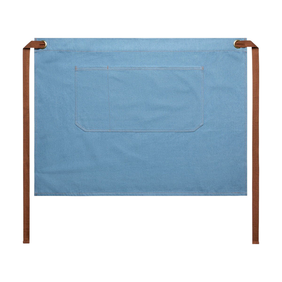 AS Colour Denim Half Apron in Denim — custom branded by Motive