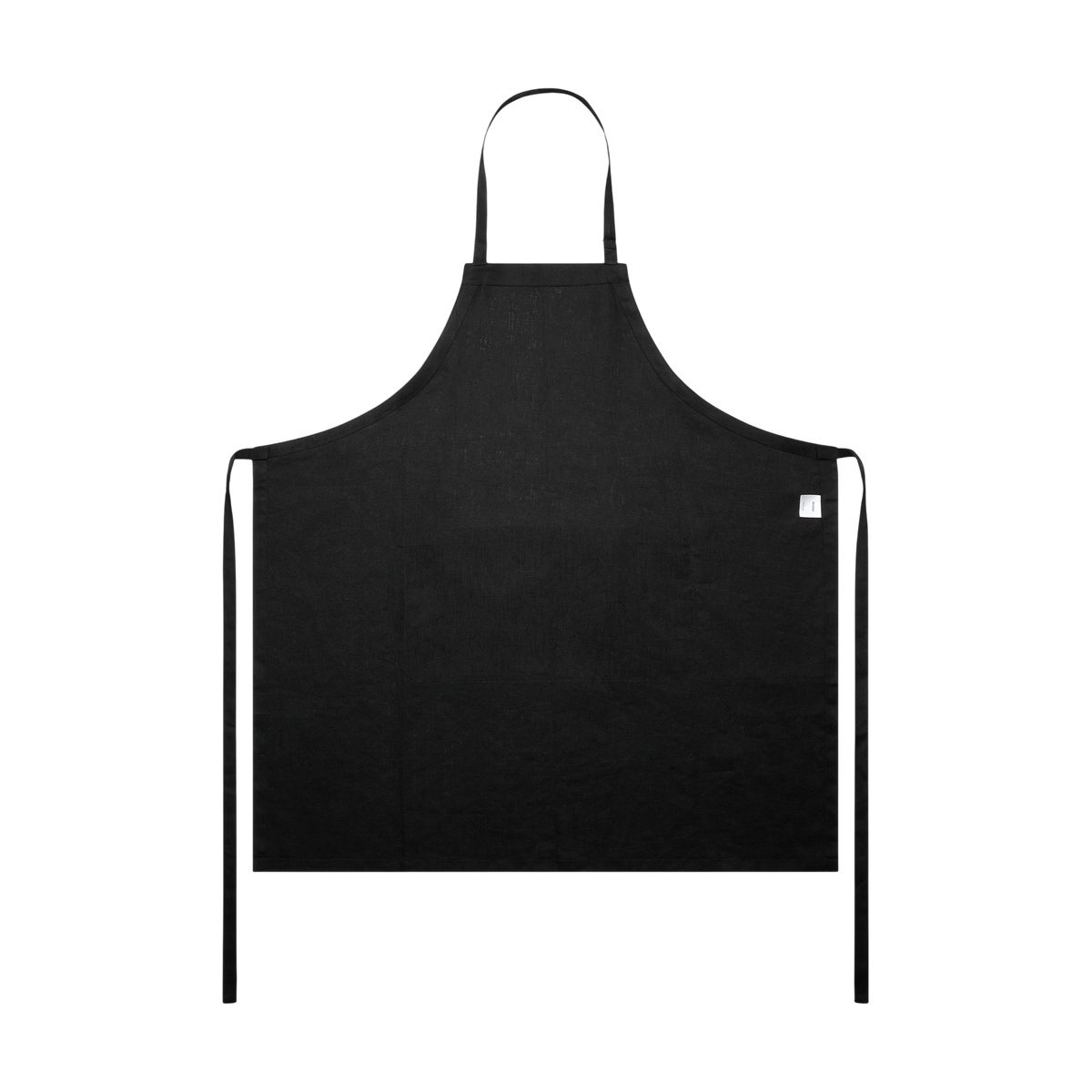 AS Colour Linen Apron in Black