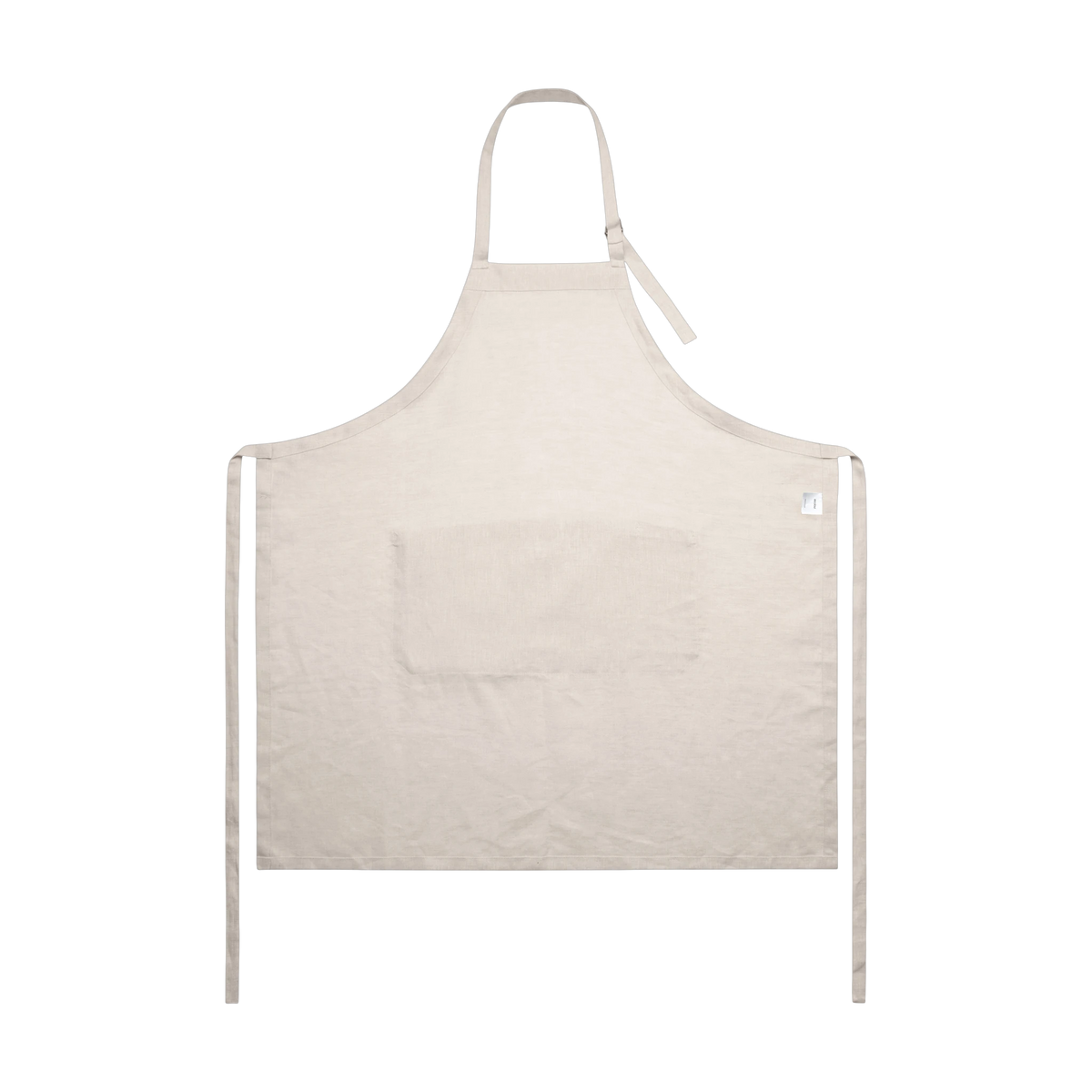 AS Colour Linen Apron in Natural — custom branded by Motive