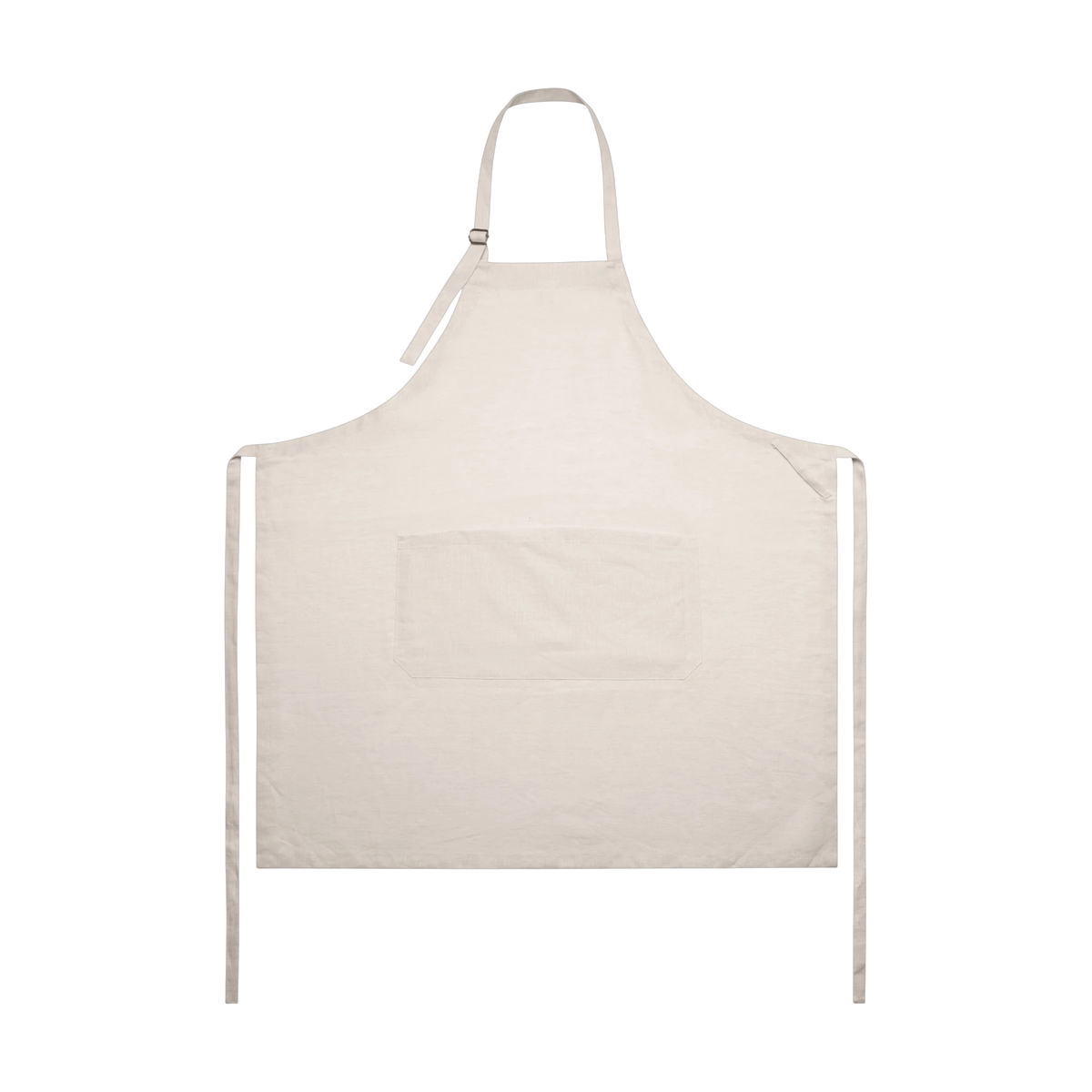 AS Colour Linen Apron in Natural — custom branded by Motive