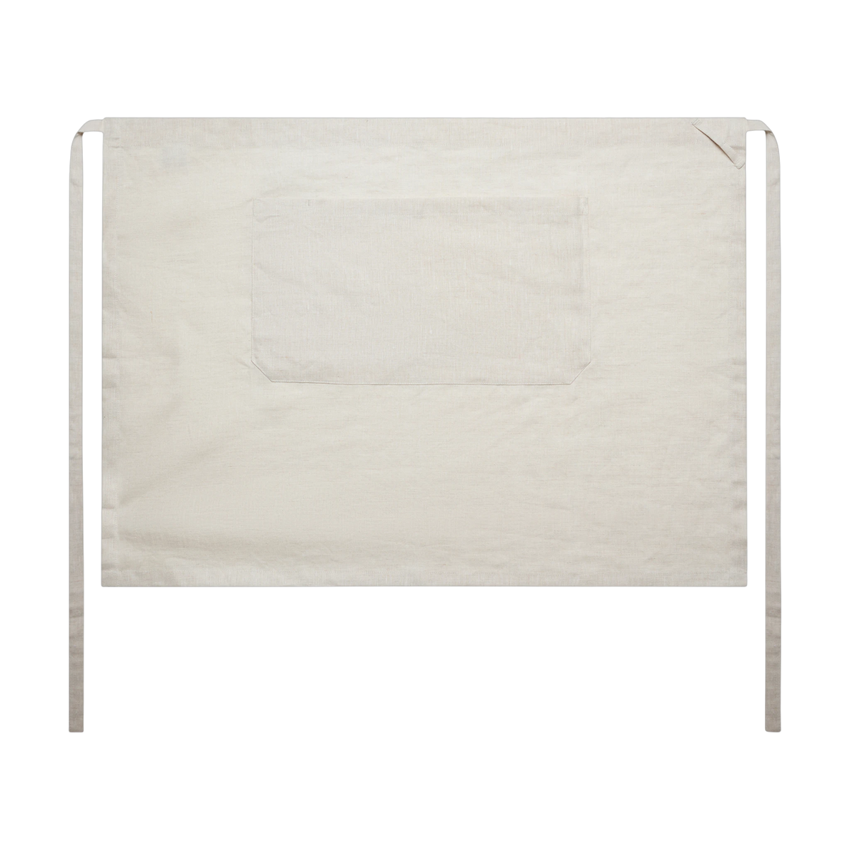 AS Colour Linen Half Apron in Natural