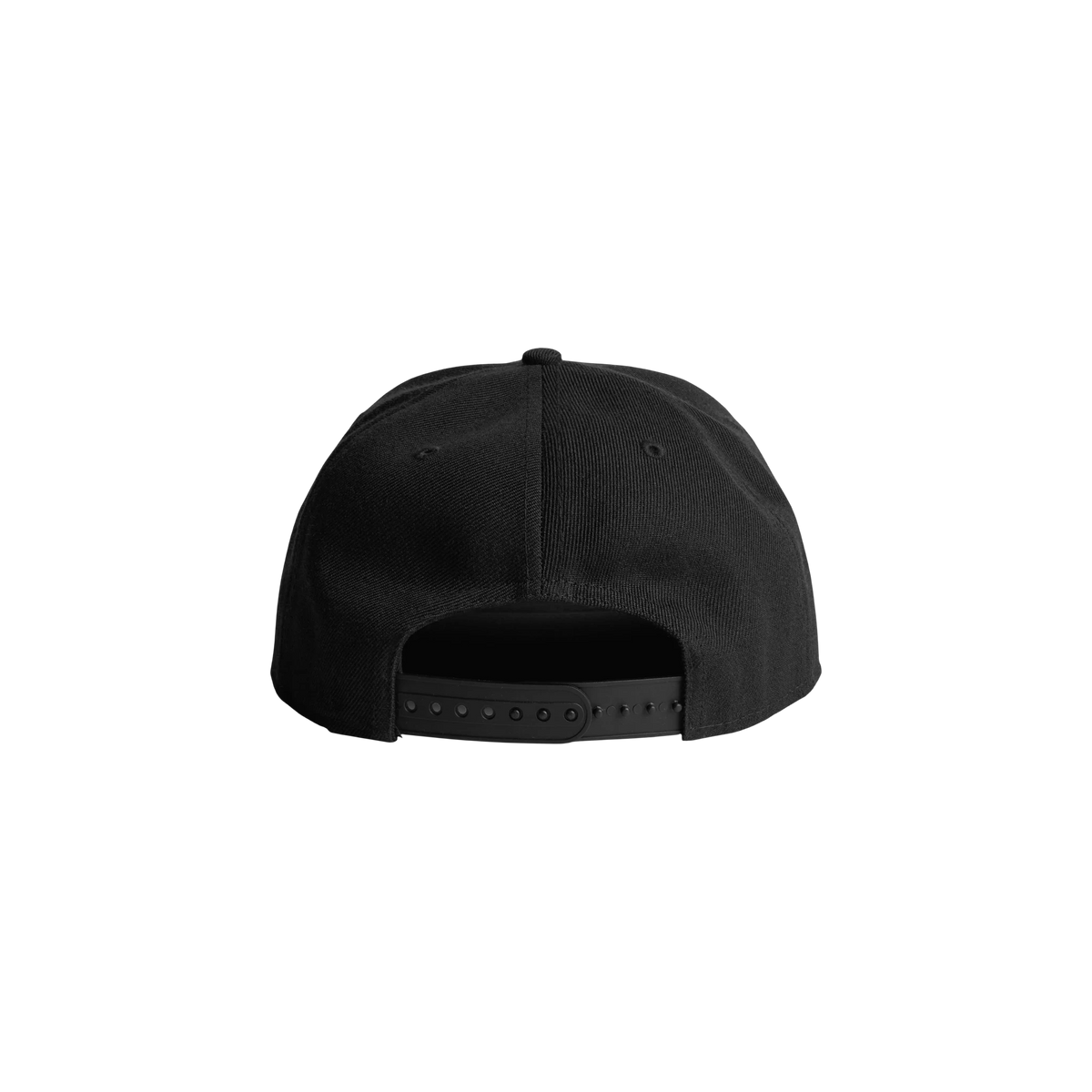 AS Colour Stock Cap in Black — custom branded by Motive