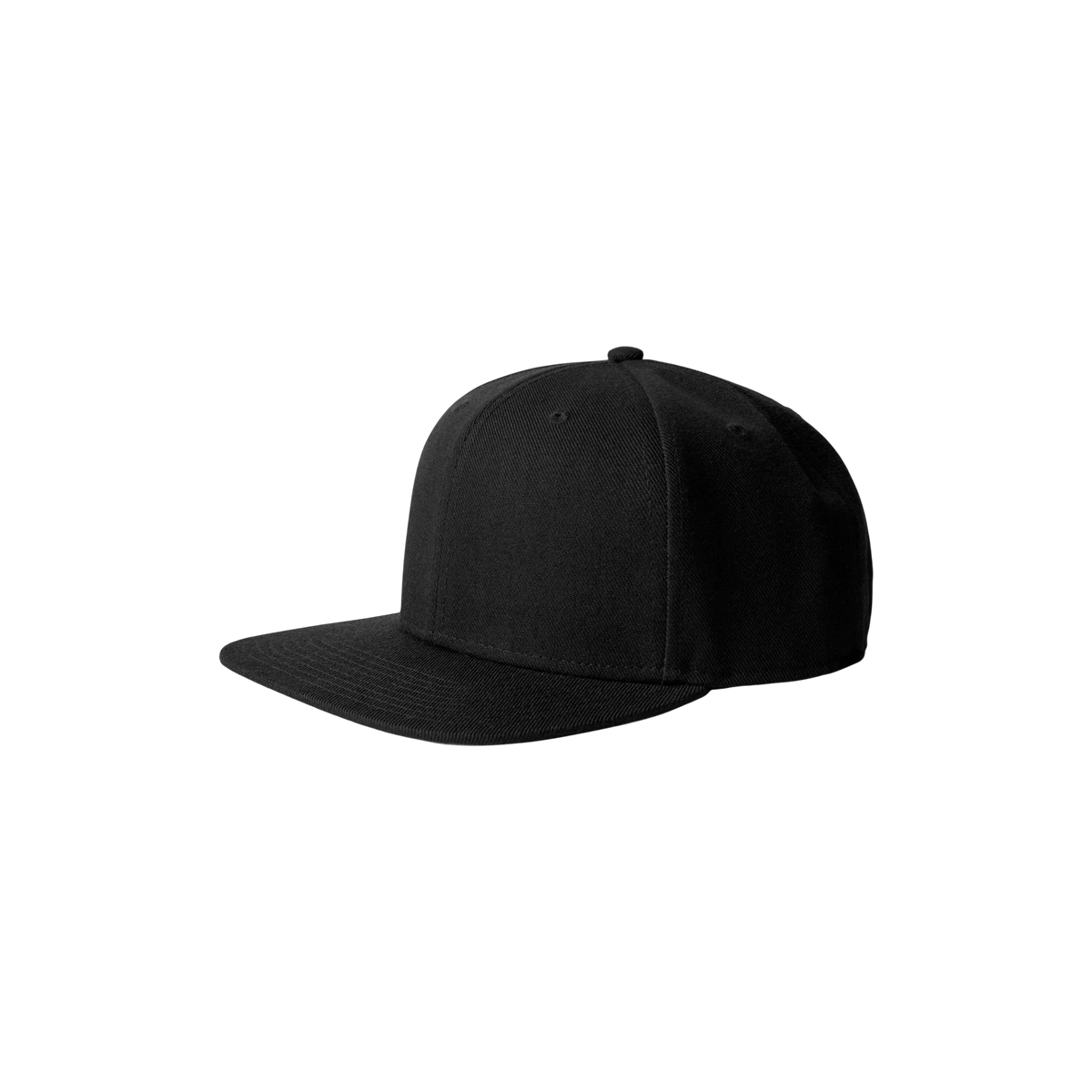 AS Colour Stock Cap in Black — custom branded by Motive