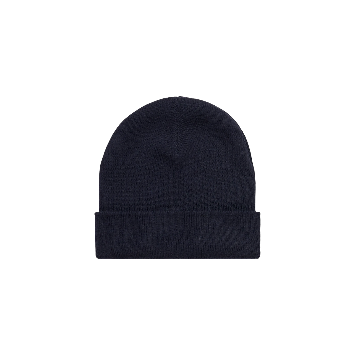 AS Colour Cuff Beanie in Navy — custom branded by Motive